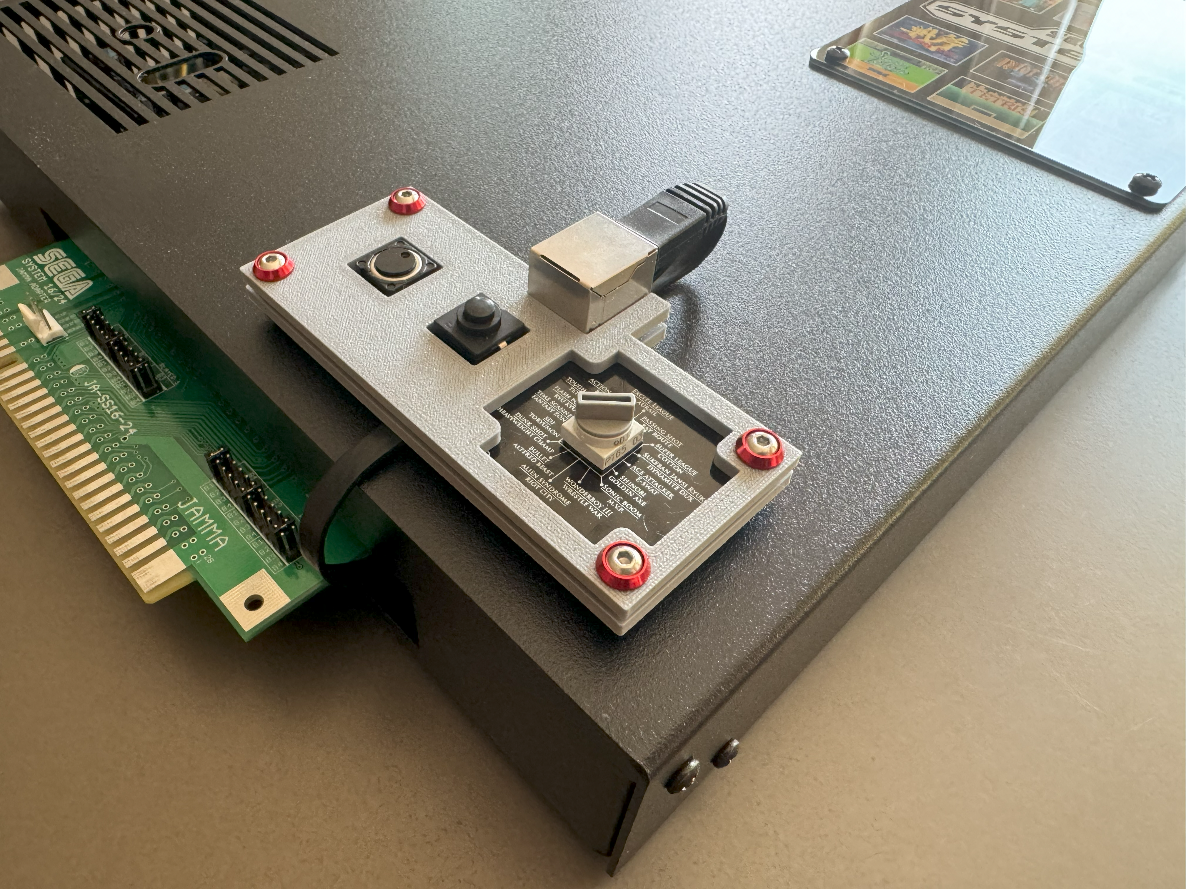 Sega 16B Dial Selector Case