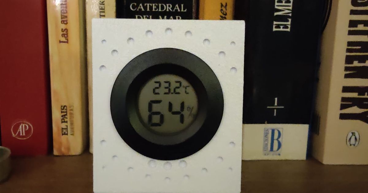 Hygrometer stand by Pirulero68 Download free STL model