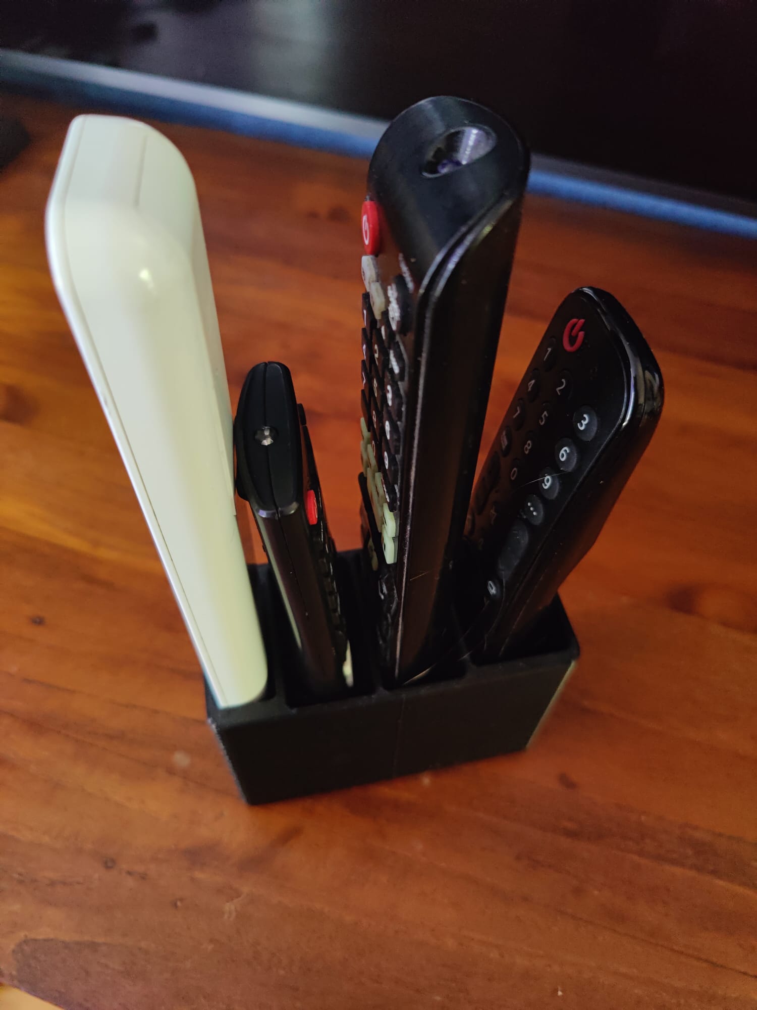 Remote control holder