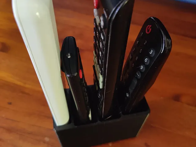 Remote control holder