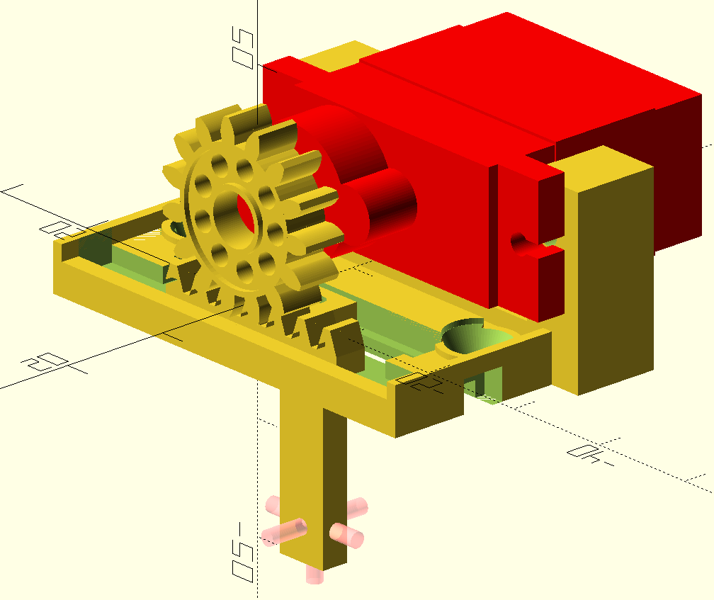 Servo point motor by Dirkjan Krijnders Download free STL model