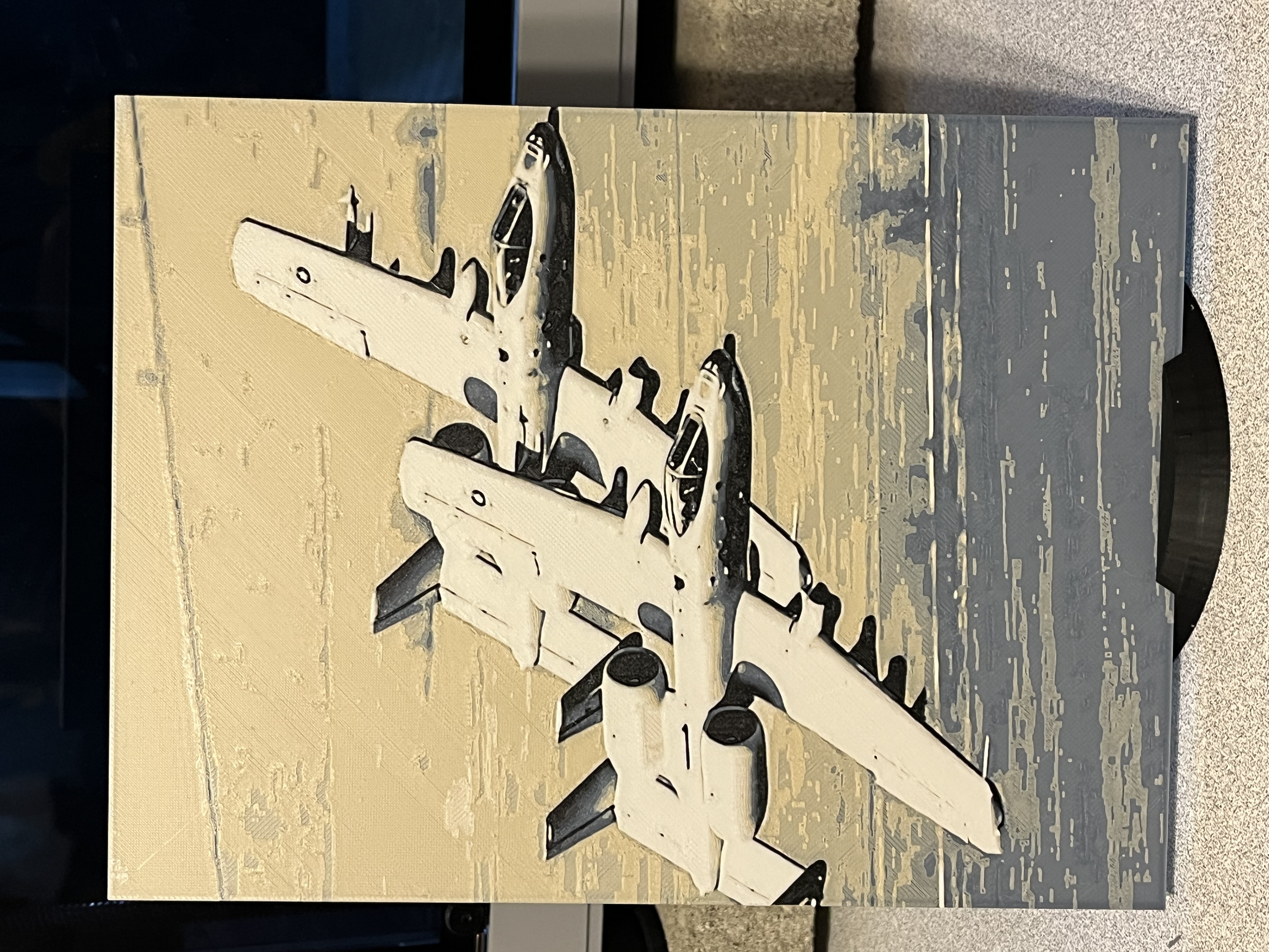 A-10 Warthog HueForge