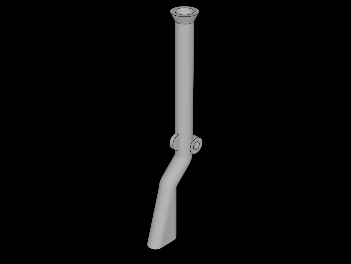Lego Compatible (2561.dat) Minifig Gun Musket