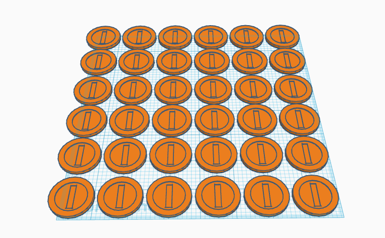 36 Mario coins