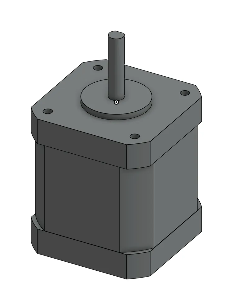 Nema 17 (Raw File) by Print_Byte | Download free STL model | Printables.com