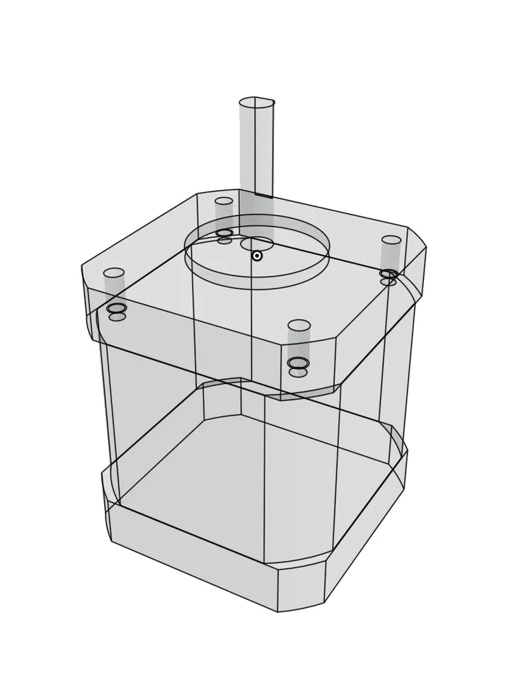 Nema 17 (Raw File) by Print_Byte | Download free STL model | Printables.com