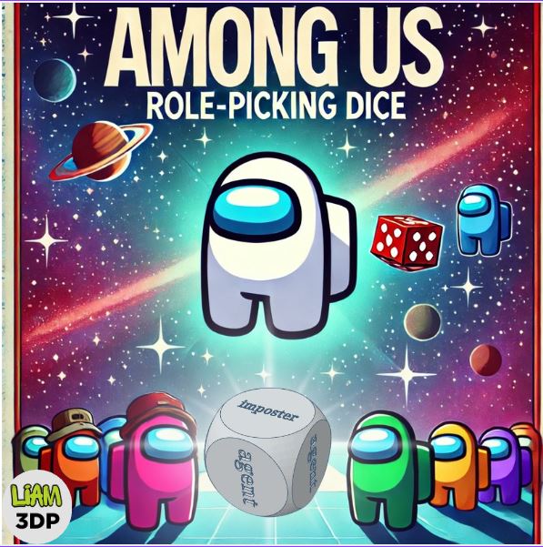 Amongus Role Picking Dice