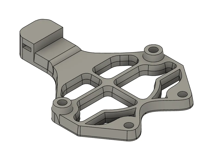 SHT-36 V3 EBB36 Toolhead Mount for the Mini Stealthburner by Mina