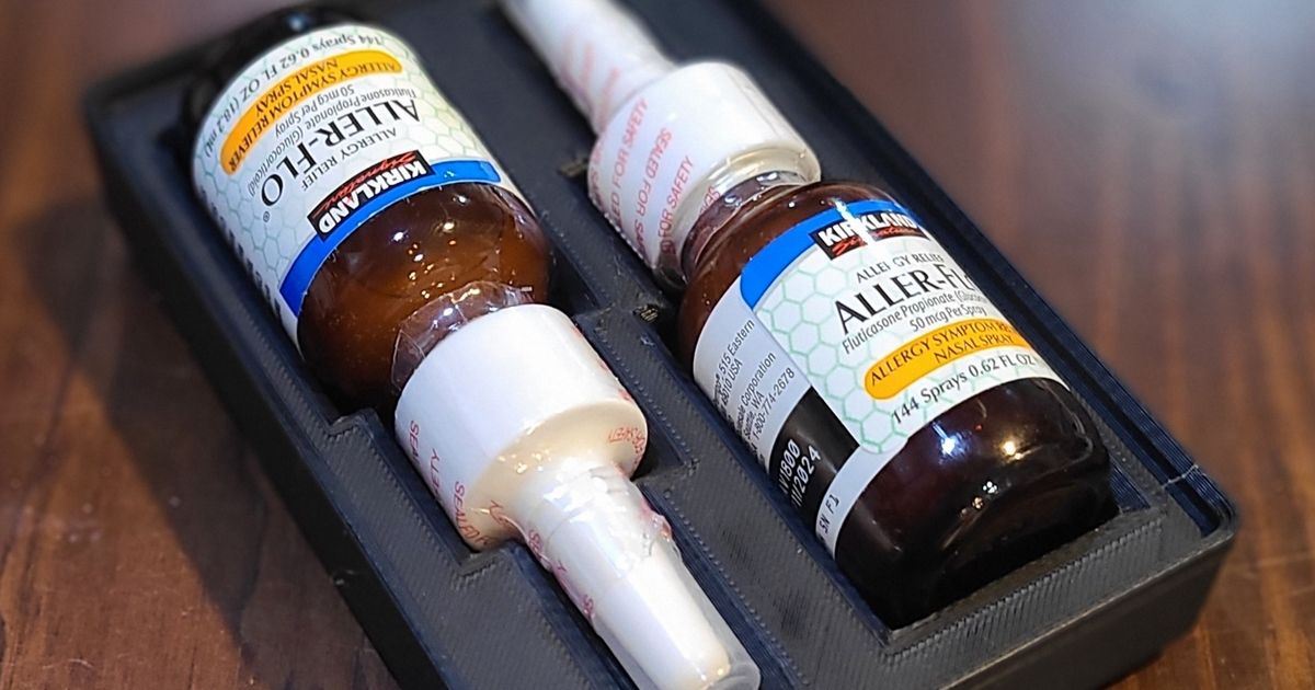 Gridfinity Nasal Spray by JDubya Download free STL model