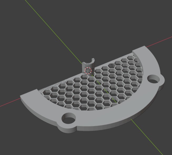 Internal cable holder