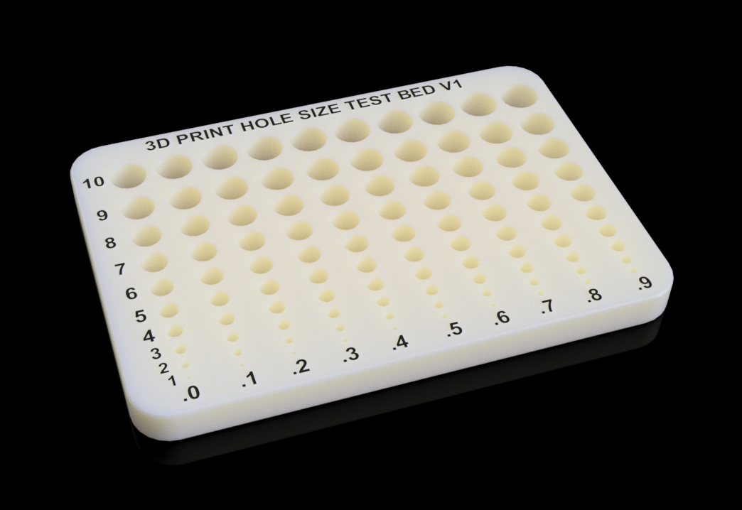 Hole Size Test Bed v1