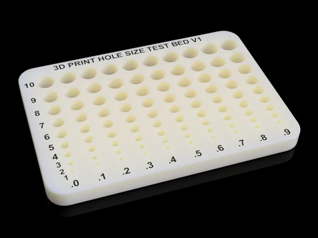 Hole Size Test Bed v1
