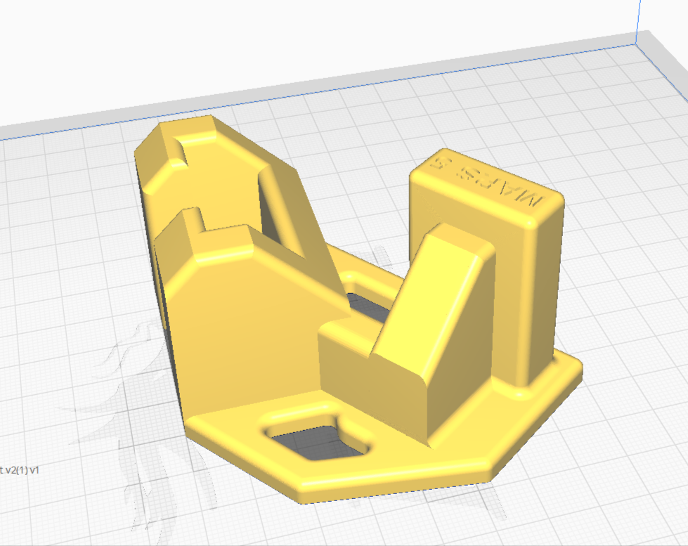 Mars 5 & 5 Ultra drip bracket with extra brace