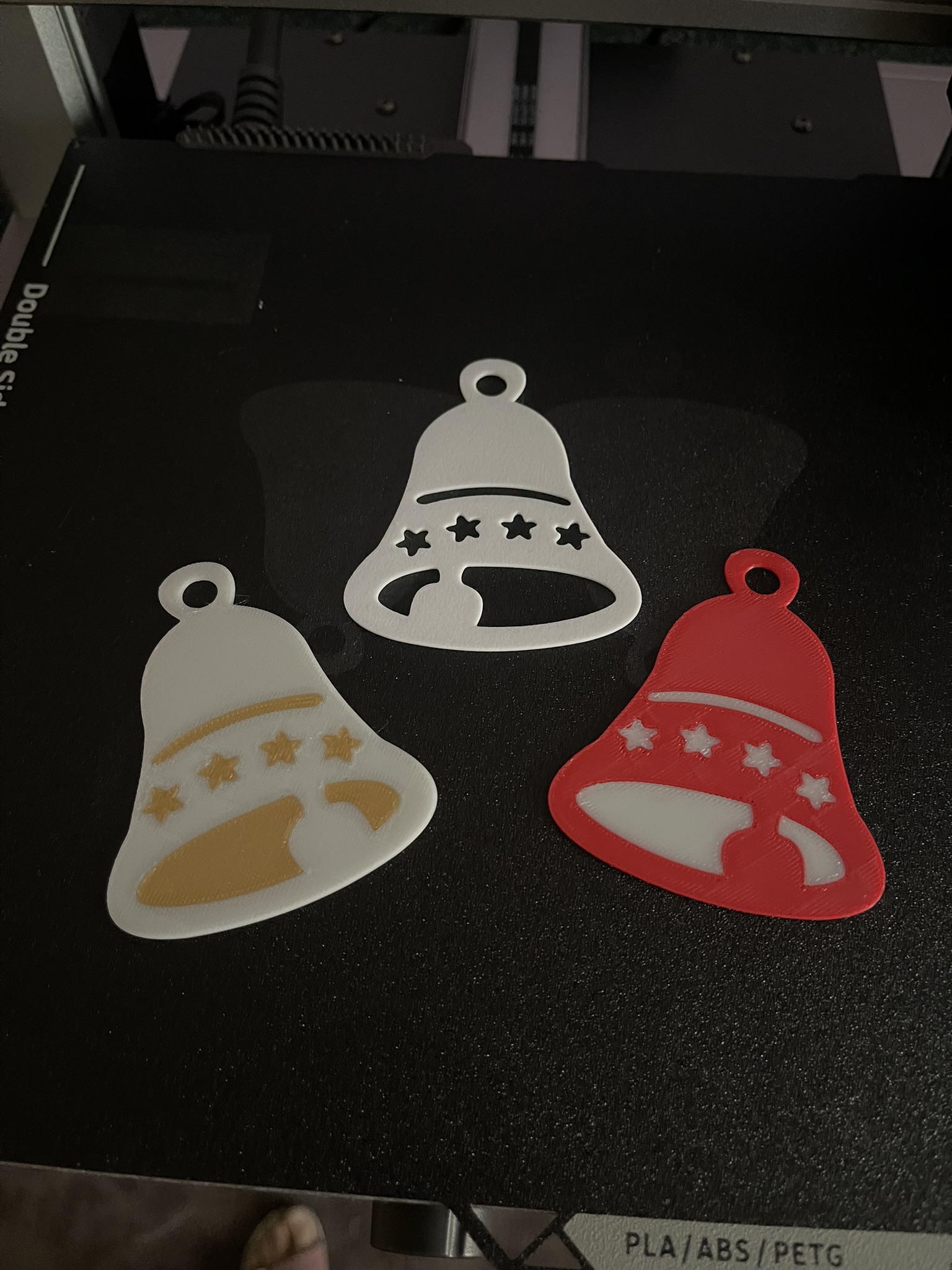 XMAS ornament - Bell - Multicolor/Singlecolor