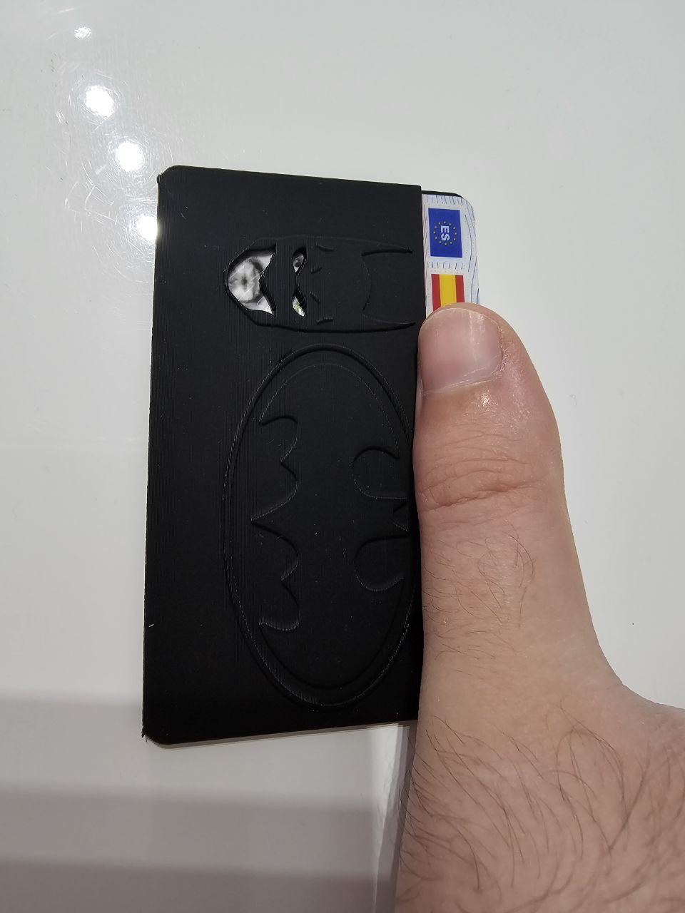 Batman Mask-Style ID Card Case