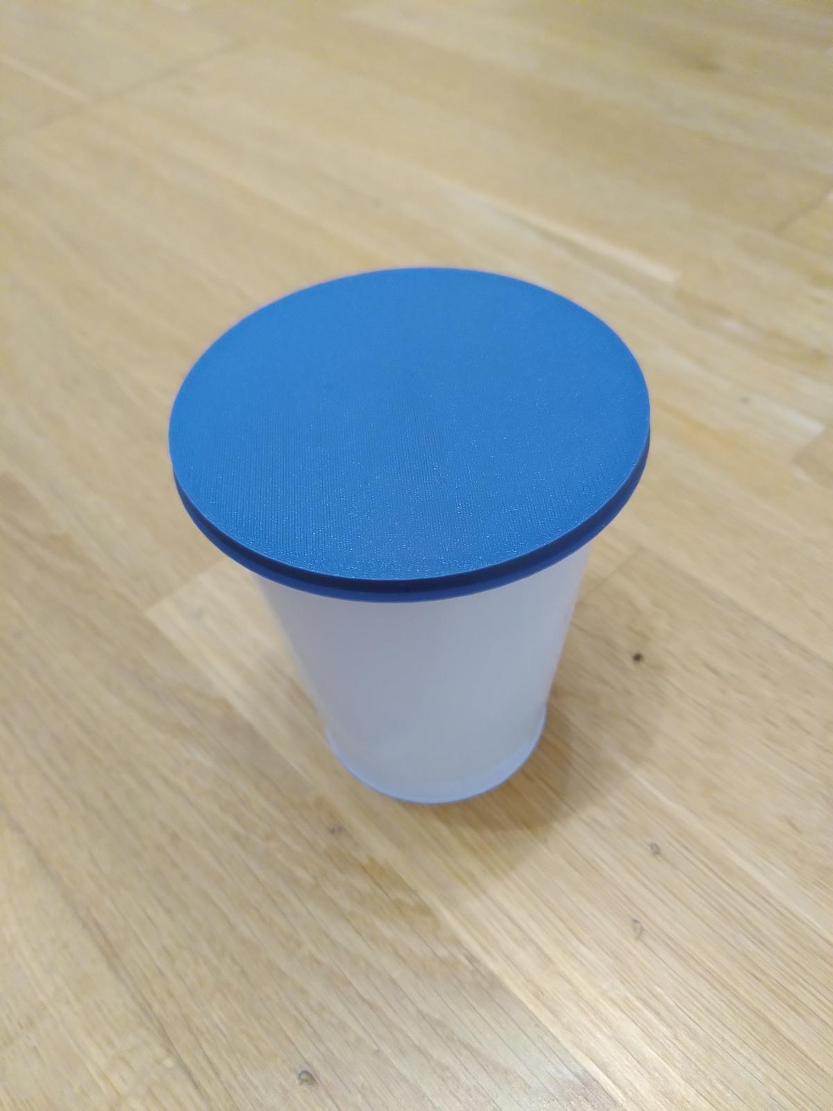 Joghurtbecher Deckel optimiert 2 Wände / Yoghurt pot lid optimized 2 walls