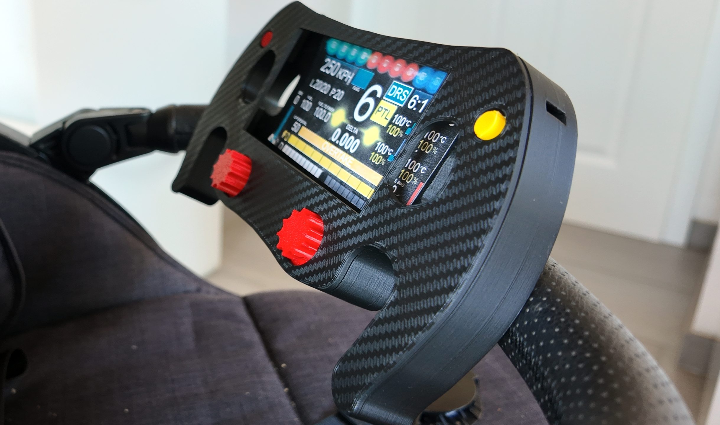 Formula 1 Stroller Steering Wheel