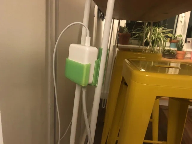 MacBook Pro charger hanger