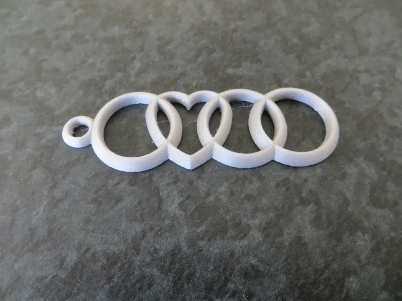 Audi keyring by Whitey4405 | Download free STL model | Printables.com