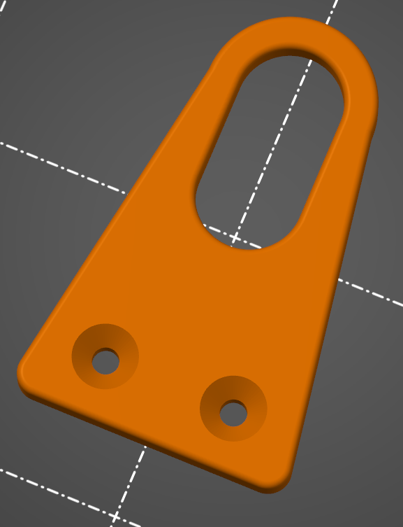 Miniatura 5 do modelo 3D Clothes rail holder