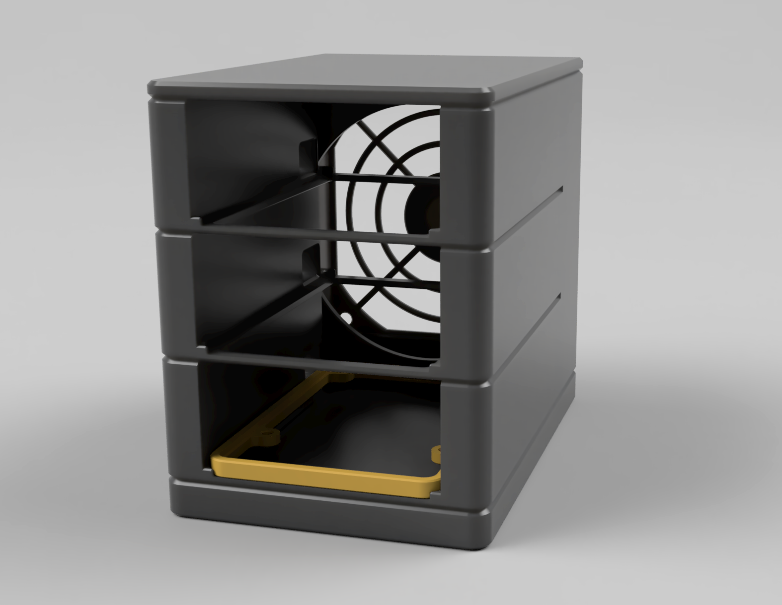 Miniatura 7 do modelo 3D Raspberry Pi Rack with Fan