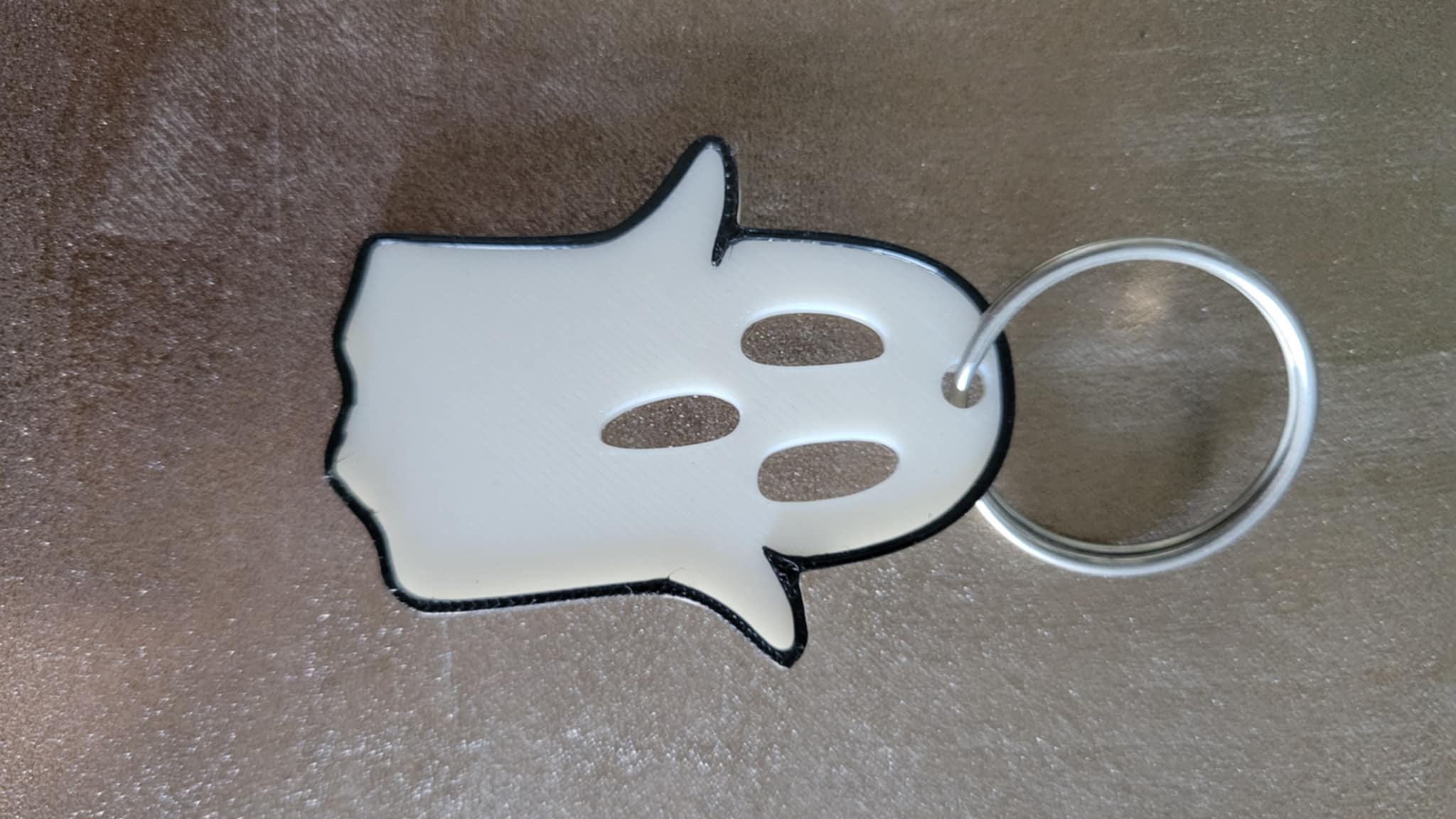 Miniatura 2 do modelo 3D Ghost Keyring