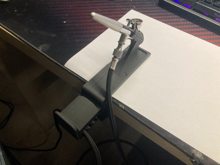 Airbrush Desk clamp holder