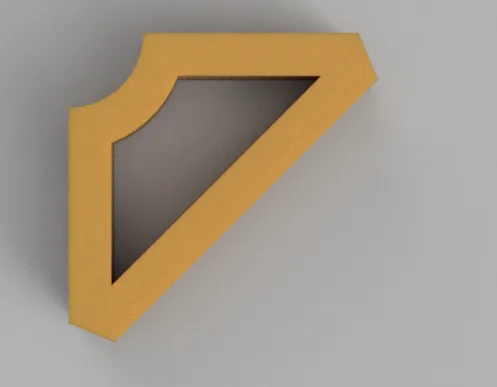 Square for round profiles by Maki97 | Download free STL model ...