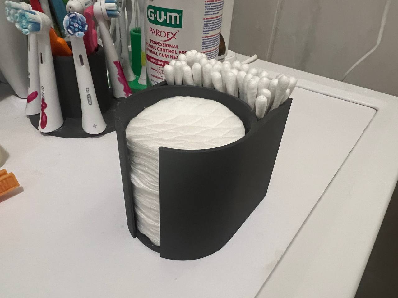 Cotton Pad And Tips Holder By Volodymyr Plekhanov Download Free Stl