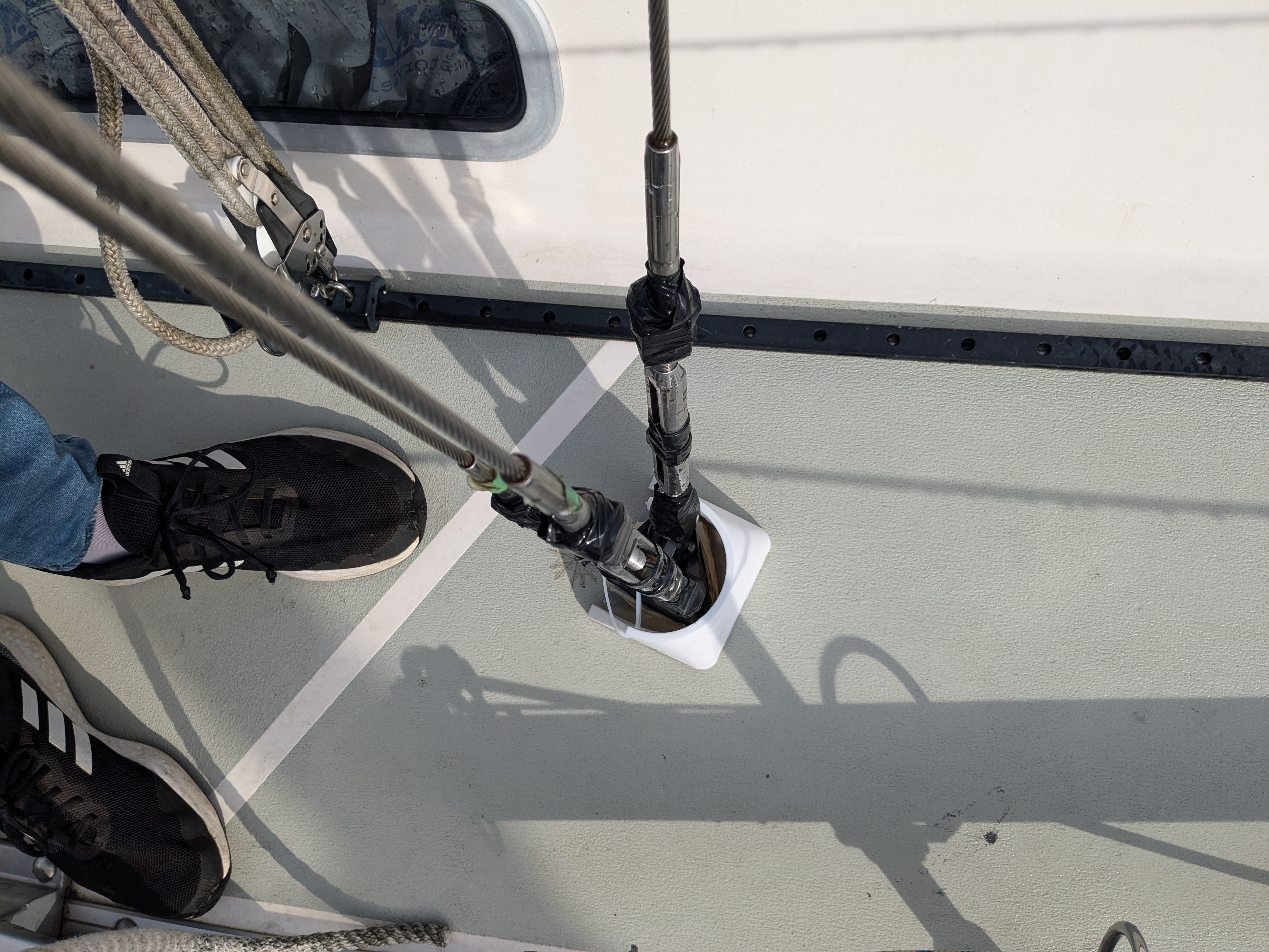 Leinenabweiser Hanse 333 line deflector Sailing