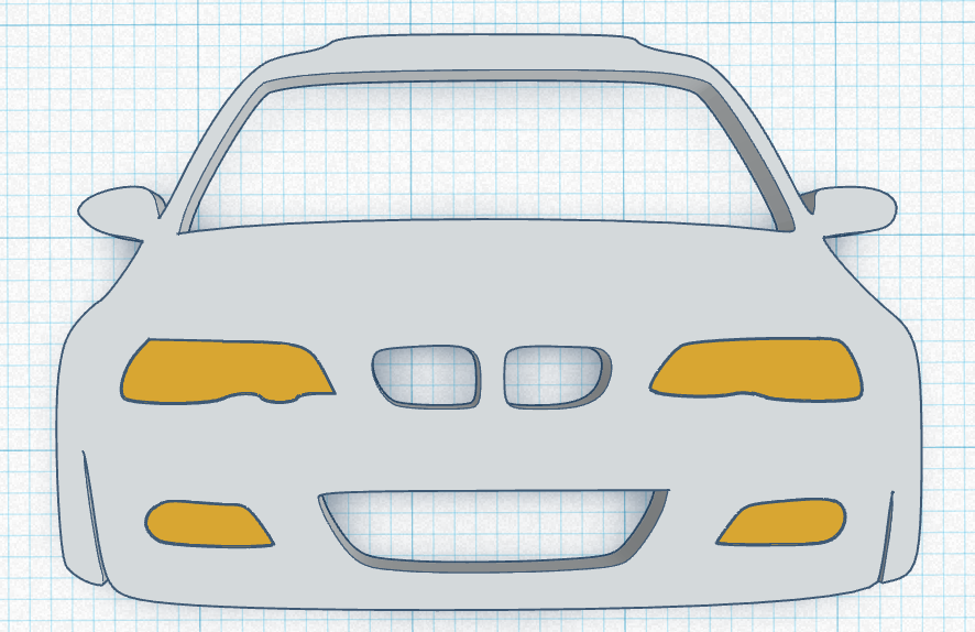 BMW E46 keychain