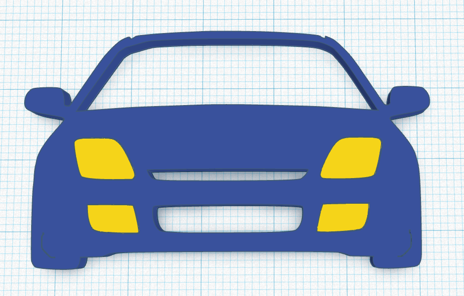 Honda Prelude 5 keychain