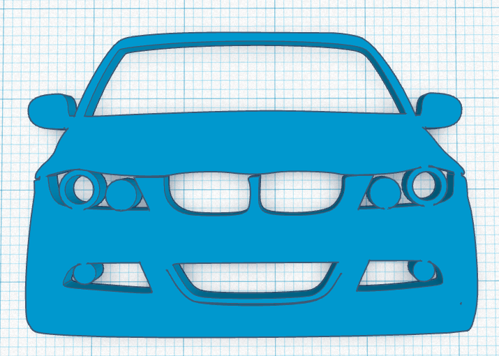 BWM E90 keychain