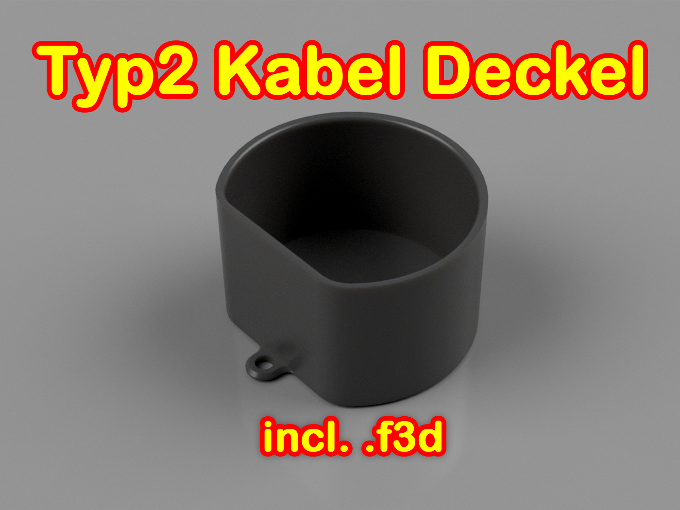 Typ 2 Stecker Abdeckung - IEC 62196