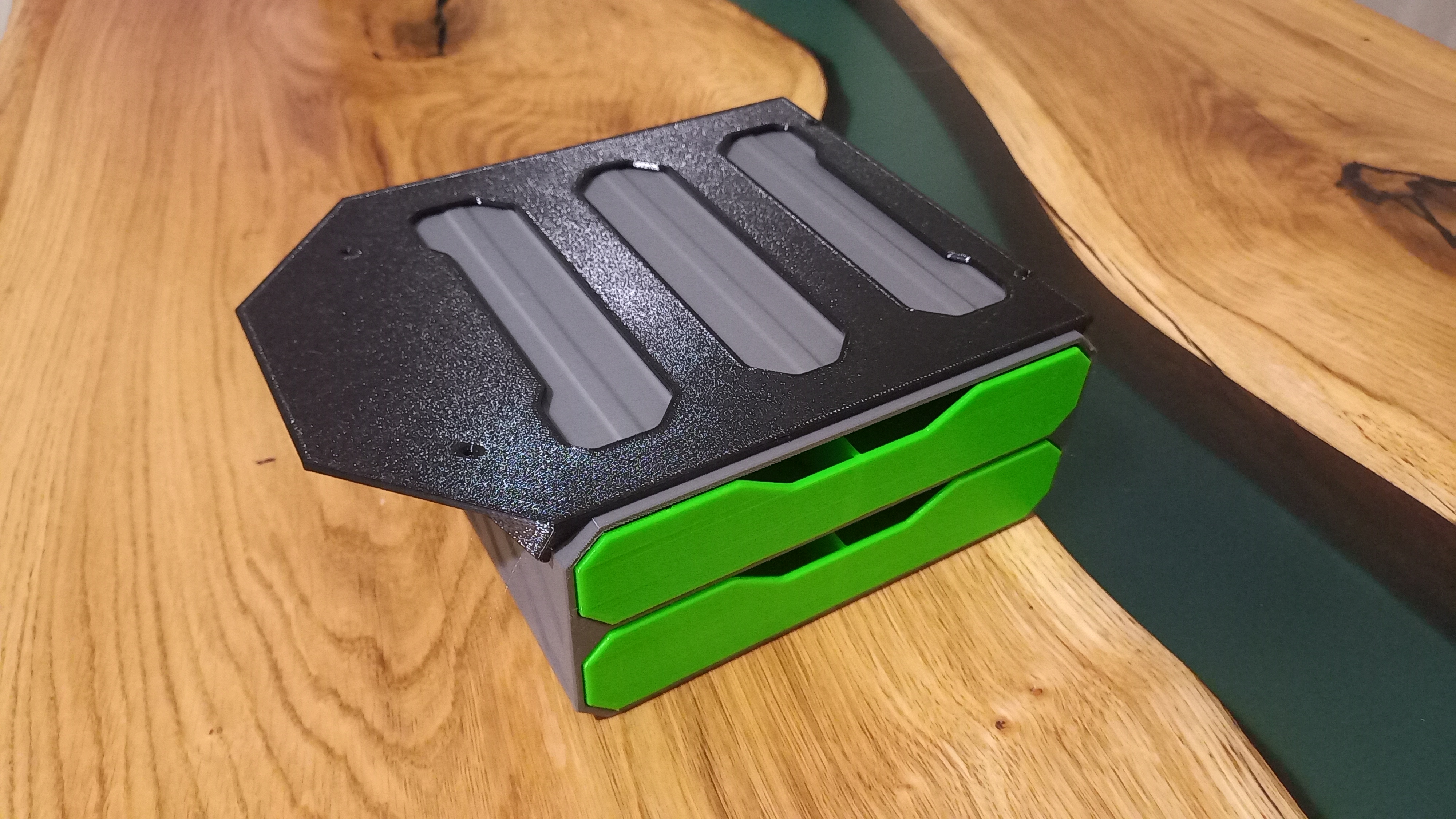 Attacco superiore ambidestro Organizer - Cassettiera futuristica