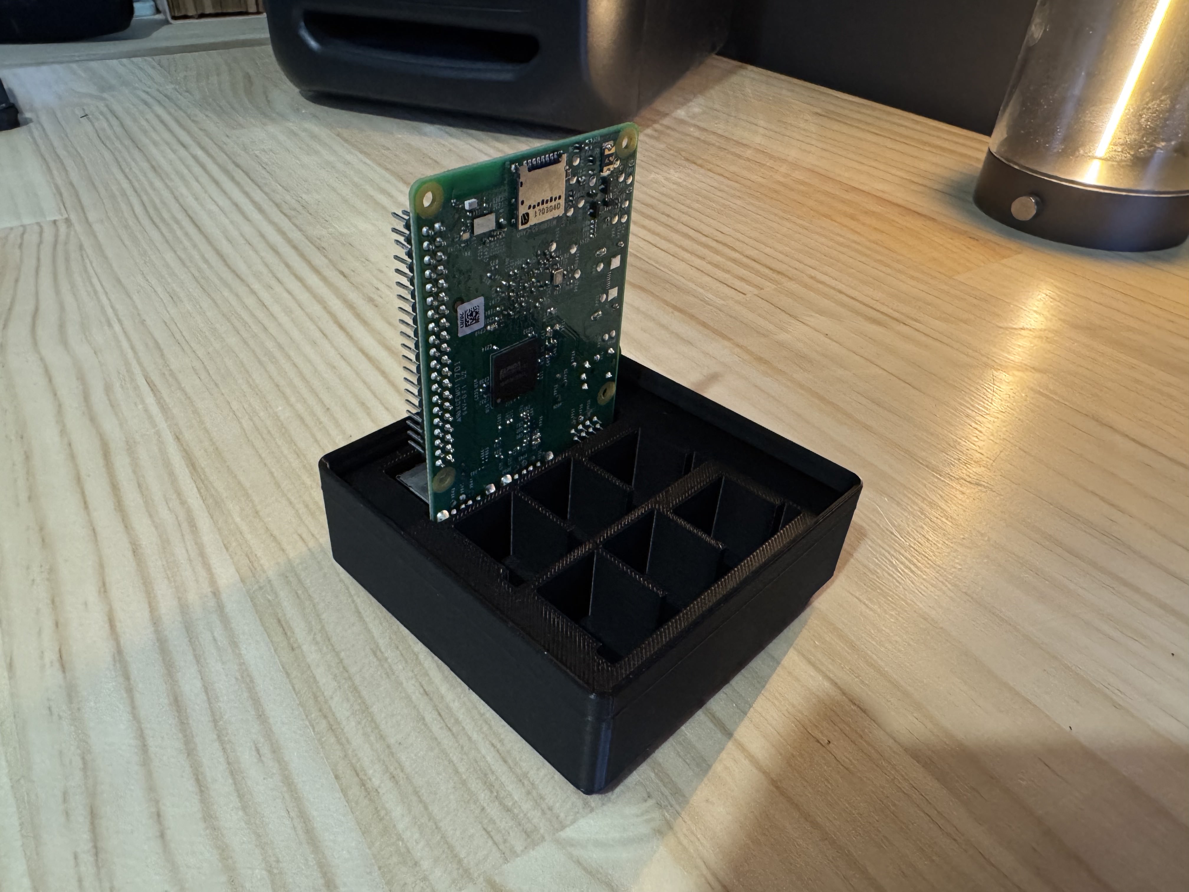 Gridfinity - Raspberry Pi 3 (x3) holder — miniatura 2