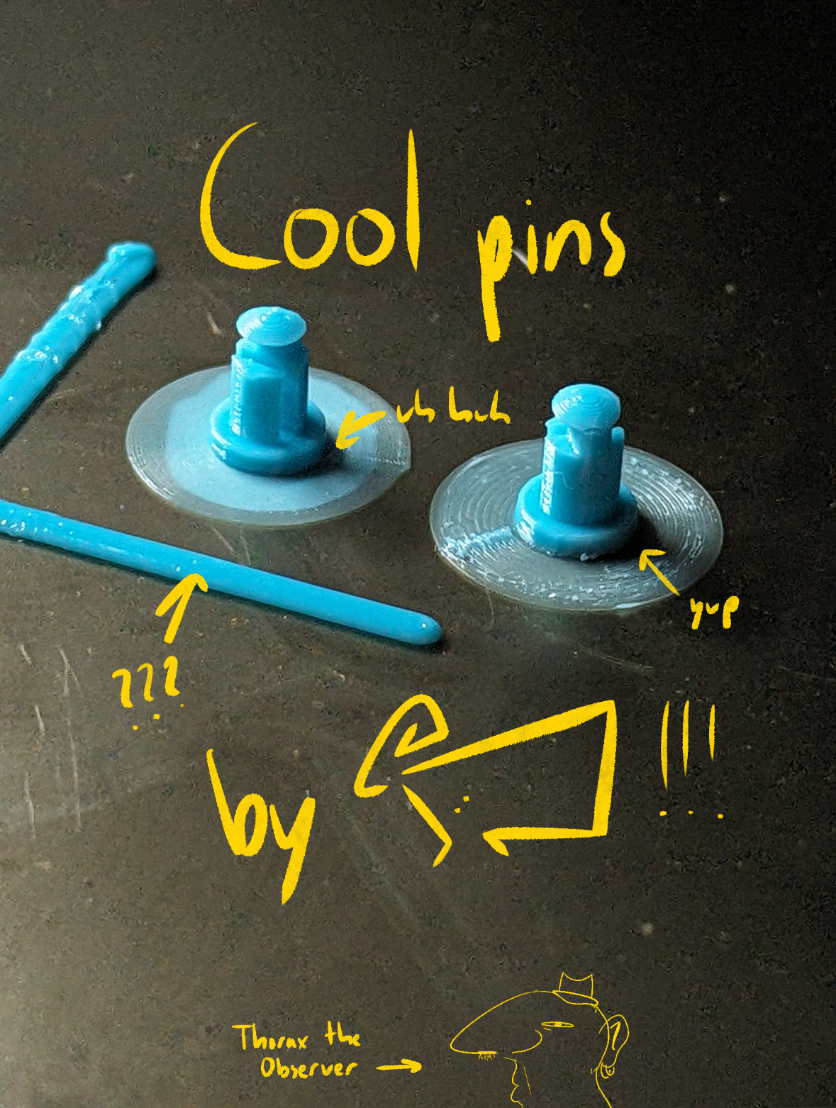 BILT Nomad/Techno 3.0 Modular Visor Pins (for Pinlock)