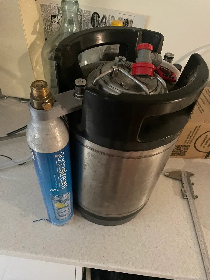 9l Keg SodaStream Gas Bottle Holder by Jason