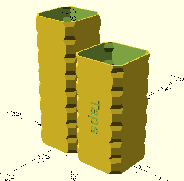 Miniatura 2 do modelo 3D Customizable Pull-Apart Capsule Box