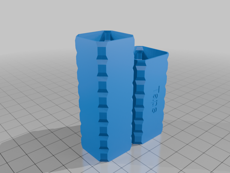 Miniatura 4 do modelo 3D Customizable Pull-Apart Capsule Box