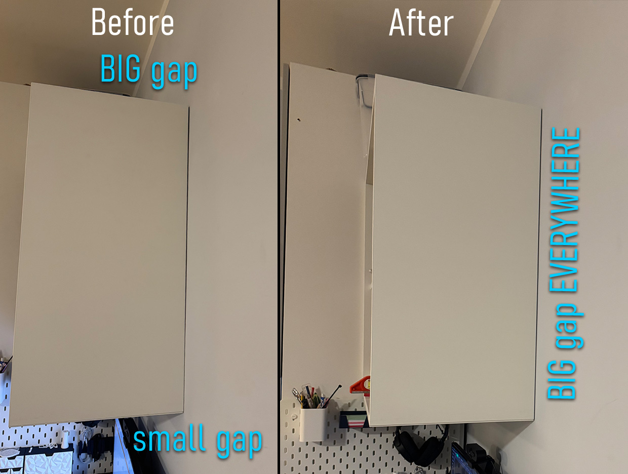 Ikea Eket distance piece