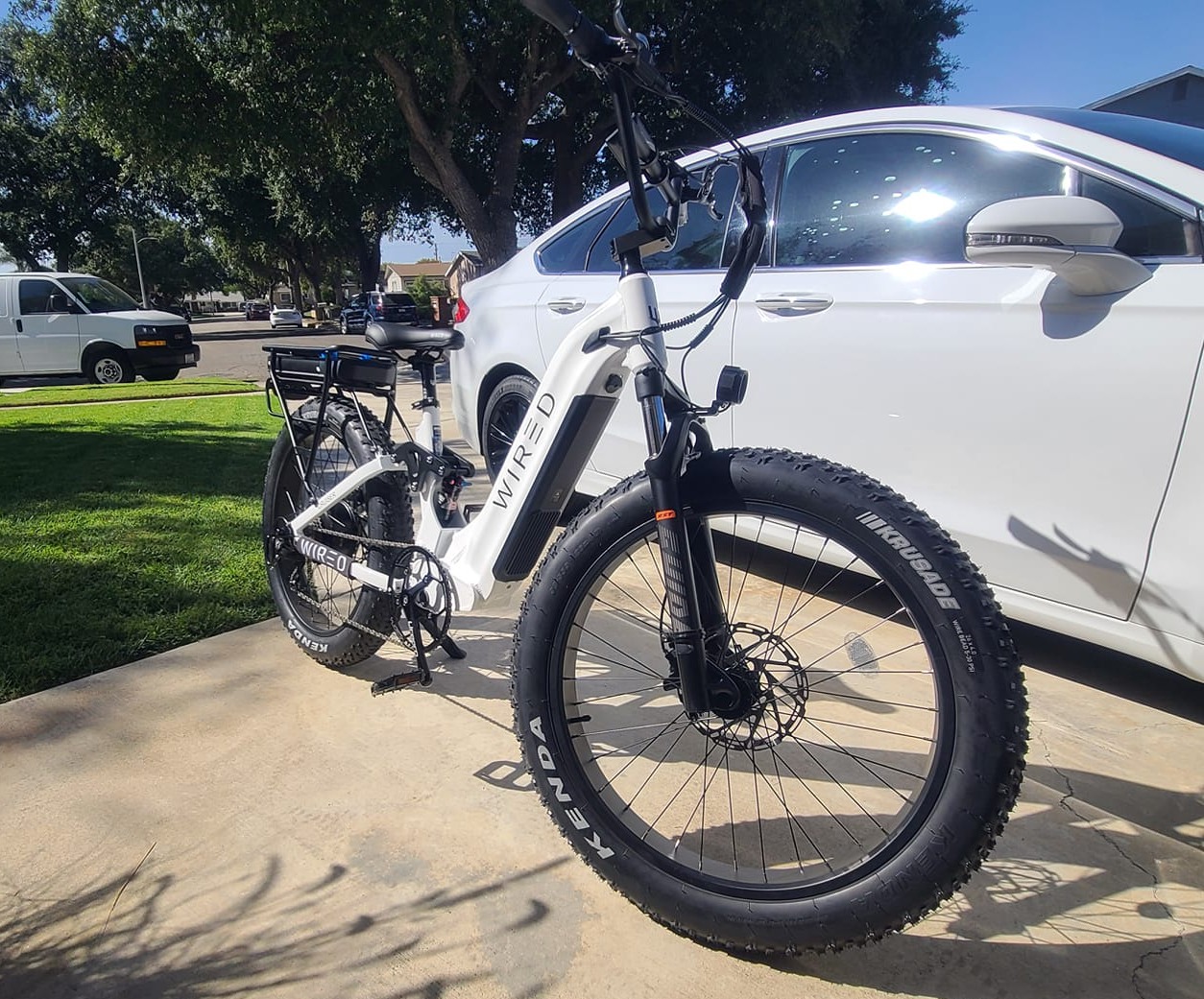 WIRED/ECELLS EBIKE REAR BATTERY BUMPERS