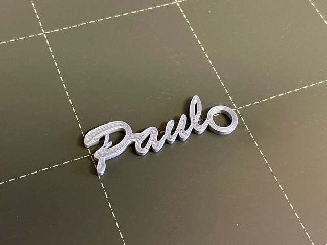 Paul Christmas Gift Name Tag