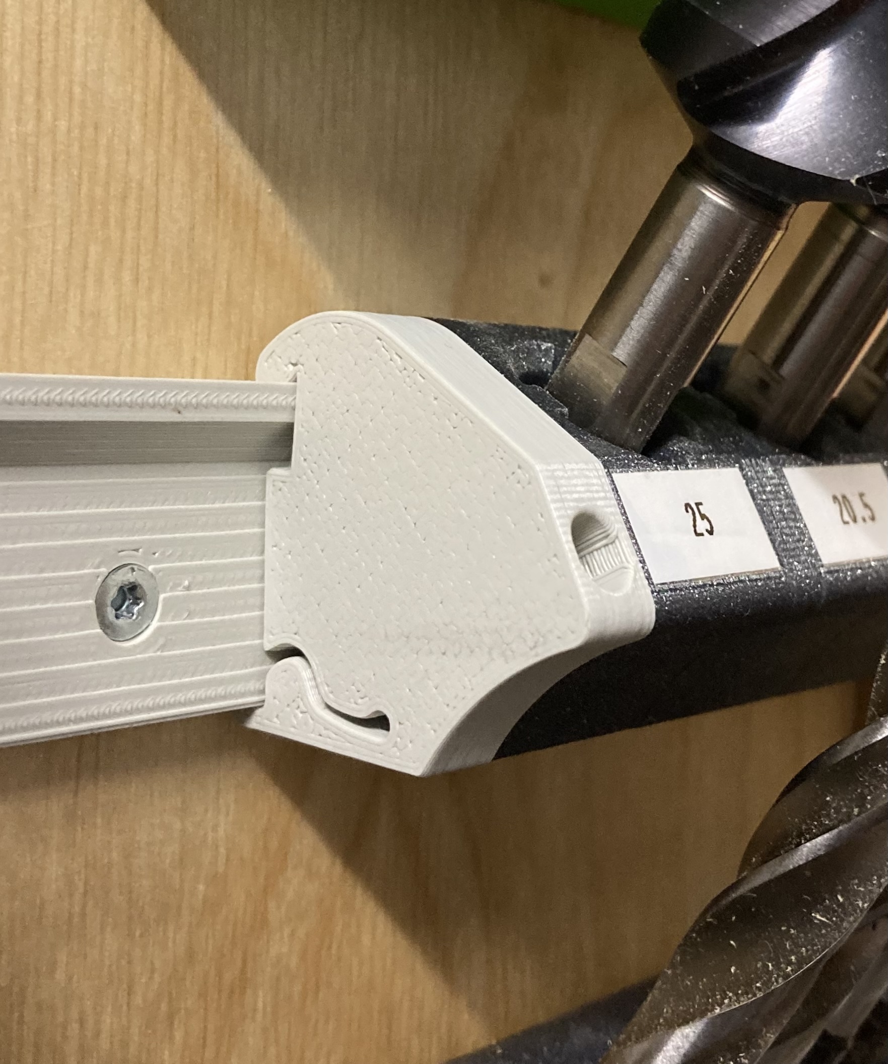 Stopblock for my Modular Router Bit and Bit Storage
