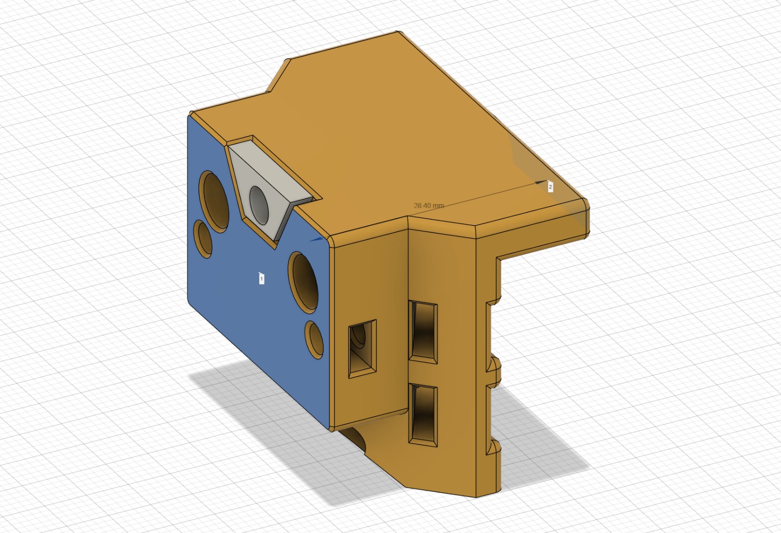 Sovol SV08 Dragonburner X-Carriage mount for printed Gantry