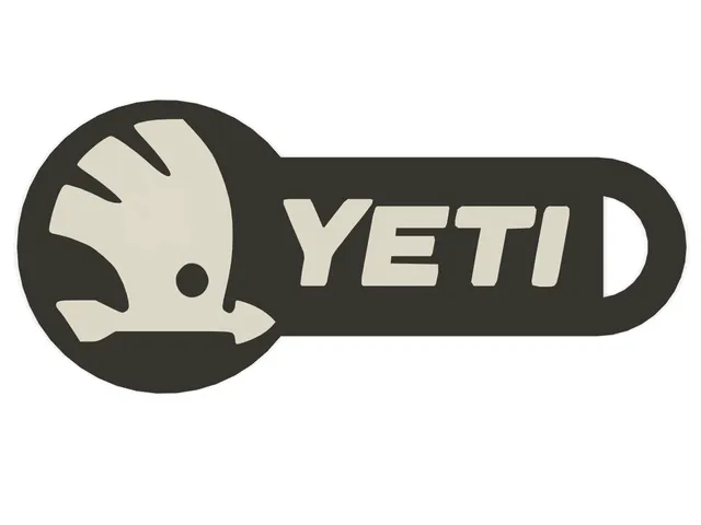 shopping cart token with Škoda yeti motif / žeton do nákupního košíku s motivem škoda yeti