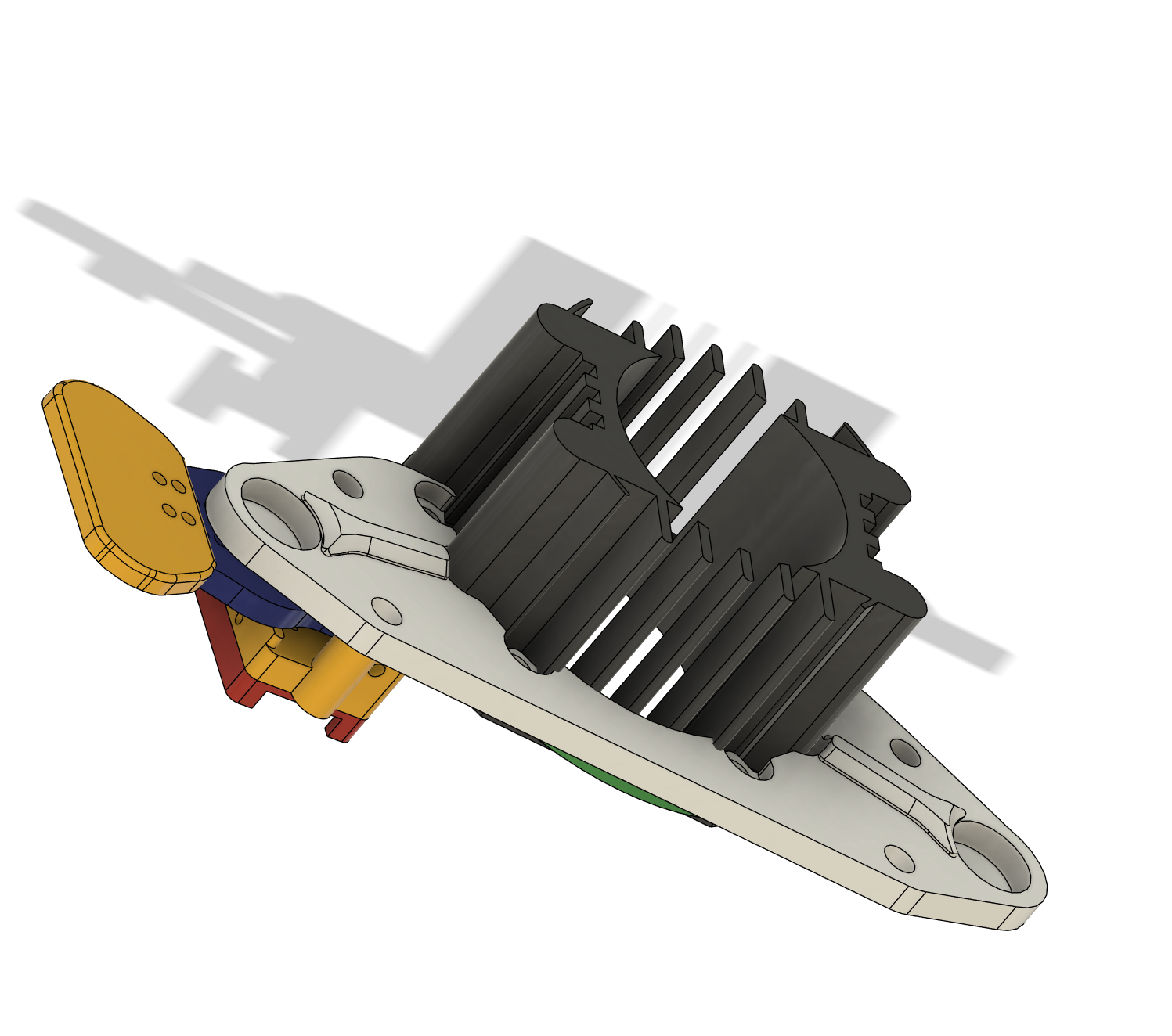 Fanatec GT3 v2 magnetic shifter mod Remake for QR2 Lite