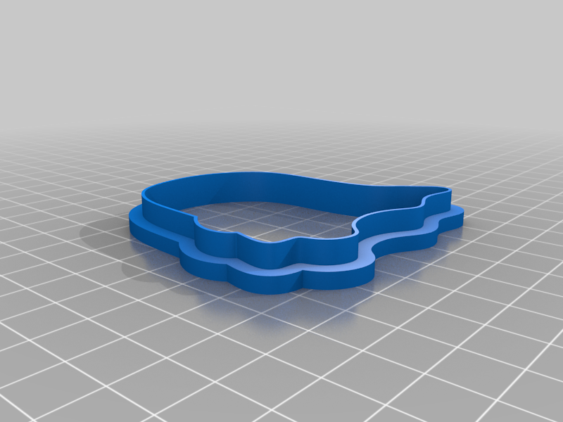 Miniatura 7 do modelo 3D Halloween Ghost Cookie Cutter