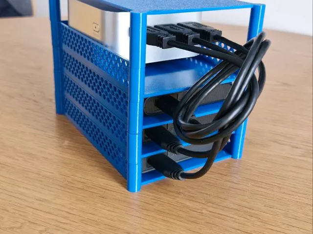 Home NAS Server Rack