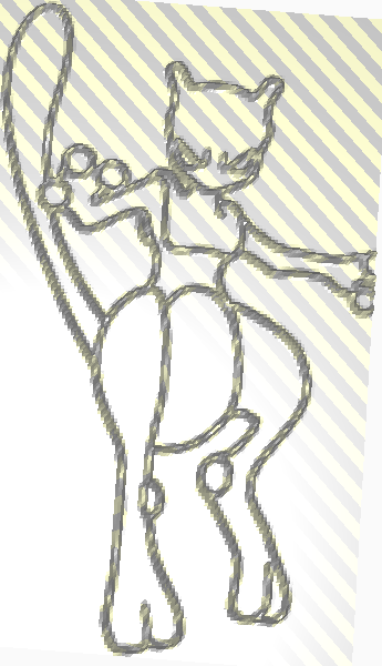 Mewtwo Wall Art
